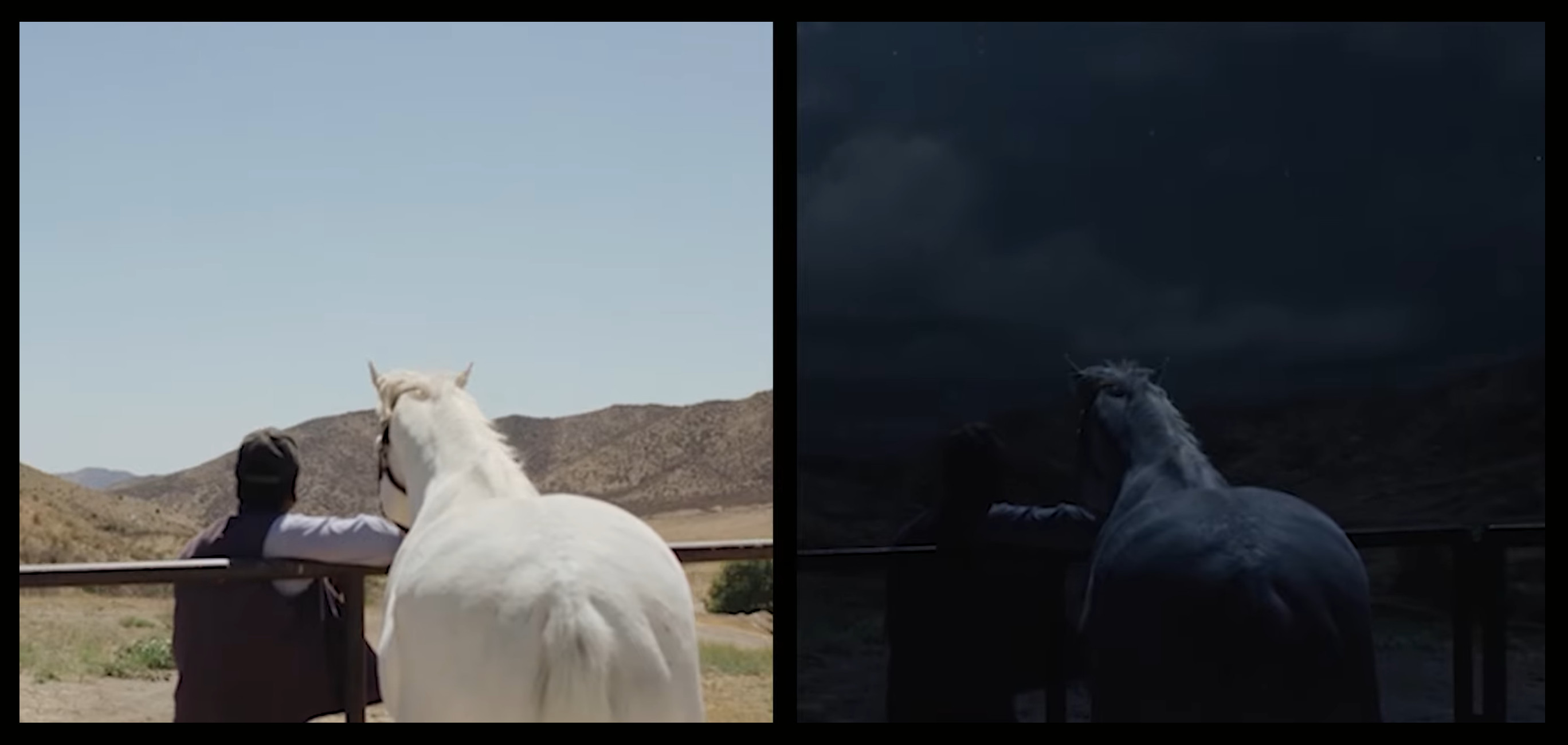 Nope - Day for Night Comparison