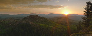 Colorado Rocky Skyline