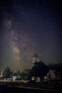 Piedmont Kansas Milky Way